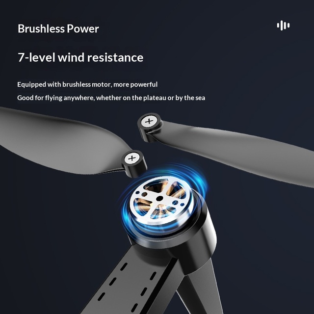 S167MAX Kids Plastic UAV GPS Positioning Automatic Return Aircraft Dual Camera Intelligent Obstacle Avoidance Brushless Motor