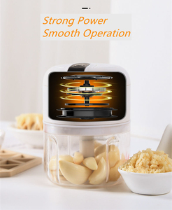 Điện <span class=keywords><strong>Mini</strong></span> tỏi Chopper xử lý thực phẩm Máy xay sinh tố cho Chop hành tây gừng Rau tiêu gia vị thịt - Product Image 4