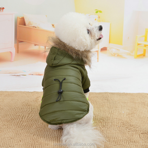 कस्टम पालतू परिधान कपड़े सस्ते कीमत रिक्त पैटर्न सर्दियों कुत्ते कपड़े कुत्ते नीचे कोट - Product Image 5