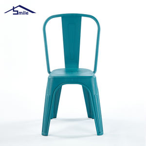 <span class=keywords><strong>Silla</strong></span> de Plástico Vintage Moderna de Alta Calidad con Diseño Apilable para Hogar, Bar, Comedor, Bodas y Eventos - Product Image 2