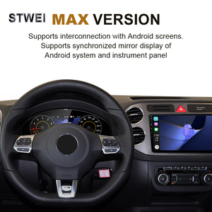 Panel de Instrumentos Digital LCD STWEI de 10.25 Pulgadas para Volkswagen Tiguan 2009-2017, Velocímetro, Carplay Inalámbrico - Product Image 5