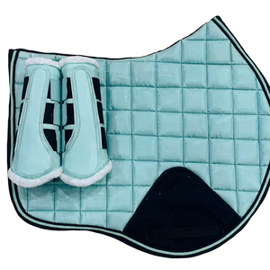 Ensemble de tapis de selle pour chevaux, nouveau style, dernière conception, qualité supérieure, vente chaude, prix de gros, directement de l'usine - Product Image 1