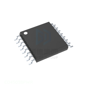 دائرة متكاملة (IC) بفر غير عاكس 18 فولت 16TSSOP من الشركة المصنعة، قناة CD4503BPWR 16 TSSOP (عرض 0.173 بوصة 4.40 مم)، مكونات إلكترونية منطقية - Product Image 1