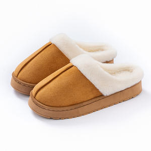 Bottes de Neige Doublées en Coton pour <span class=keywords><strong>Homme</strong></span> et Femme, Chaussures d'Hiver Chaudes et Confortables à Semelle Épaisse pour la Maison, Style Bottes Lunaires - Product Image 5