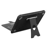 Tablette robuste Windows 10 de 12 pouces, mini ordinateur portable industriel avec clavier intégré, 4G LTE, NFC, 1/2D, RS232, RS485