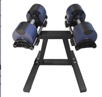 Ensemble d'haltères en fer réglables de nouveau style en gros équipement de fitness à usage domestique de 30kg à 50kg haltérophilie en vente