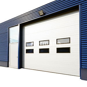 <span class=keywords><strong>Porte</strong></span> <span class=keywords><strong>sectionnelle</strong></span> <span class=keywords><strong>industrielle</strong></span> à glissière verticale, pour usines, entrepôts, quais, garages logistiques, fonctionnement électrique coupe-vent - Product Image 6