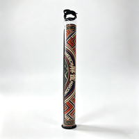Sac cylindrique transparent imperméable avec boucle de suspension pour le rangement des tapis de jeu de Mahjong américain