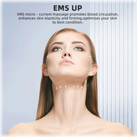 Masseur facial Lifter facial électrique 4 en 1 Masseur facial Beauté peau raffermissant outil de soin de la peau