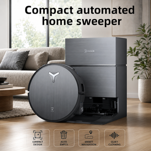 หุ่นยนต์ดูดฝุ่น Ecovacs X11 Pro OMNI ออลอินวัน รุ่นบาง พร้อมฟังก์ชั่นล้างพื้น กวาด และดูดฝุ่น สำหรับโรงแรมและบ้านเรือน - Product Image 1
