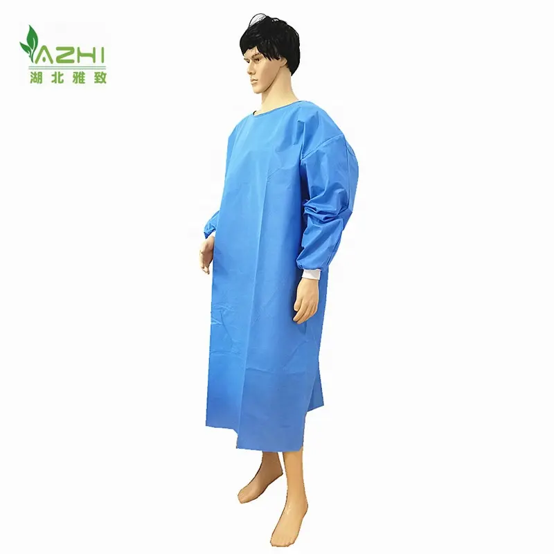 medic gown nonwoven disposal protect doctor gowns blue sms salon long gown evening dress