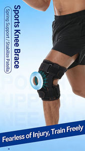 Attelle de genou articulée AOFIT pour le soutien du ménisque - Course à pied, randonnée, gym, musculation, prévention des blessures pendant les activités sportives - Product Image 2