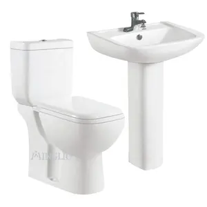 Решение для ванной комнаты, комплект из двух частей для туалета и раковины с подставкой