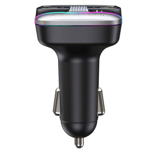 Chargeurs de téléphone intelligents rapides à double USB Transmetteur FM <span class=keywords><strong>bluetooth</strong></span> Lecteur MP3 de voiture - Product Image 4