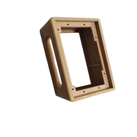 Service de pièces usinées sur mesure en bois de noyer noir CNC 2025, équipement industriel de haute qualité, accessoires pour haut-parleurs