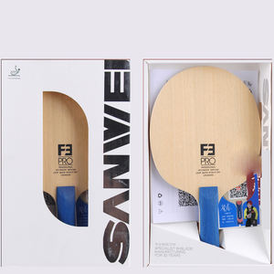 <span class=keywords><strong>Raquette</strong></span> <span class=keywords><strong>de</strong></span> <span class=keywords><strong>tennis</strong></span> <span class=keywords><strong>de</strong></span> <span class=keywords><strong>table</strong></span> Sanwei F3 <span class=keywords><strong>Pro</strong></span> Kiri Core avec surface en carbone Arylate, bois Ayous, carbone - Product Image 5
