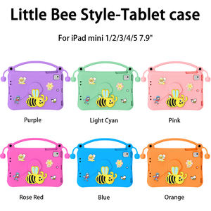 Étui de protection universel en mousse EVA pour tablette iPad Mini 1 2 3 <span class=keywords><strong>4</strong></span> 5 avec poignée et béquille abeille, <span class=keywords><strong>7</strong></span>,9 <span class=keywords><strong>pouces</strong></span> - Product Image 6