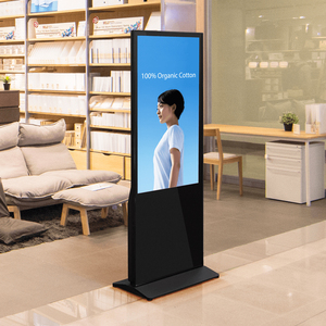 Thương mại đứng Touchable quảng cáo LCD màn hình hiển thị trong nhà loại mỏng quảng cáo lớn hiển thị <span class=keywords><strong>kiosk</strong></span> - Product Image 3