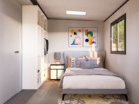 Maison préfabriquée portable extensible de luxe de 20 pieds, maison pliable moderne, mini-maison préfabriquée en conteneur pour résidences et hôtels