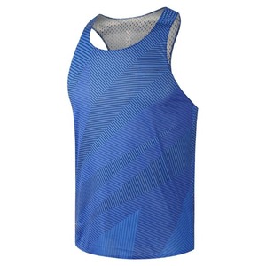 Custom Sublimation Full Printed Quick Dry Breathable Seamless <b>Men</b> Women's Gym Tank Tops Sport <b>Singlet</b> Running Marathon Vest - Product Image 2