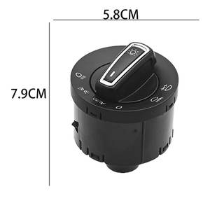 Interrupteurs automatiques Volkswagen Golf 2013-2017 5GG941431D Interrupteur de feux antibrouillard et de phares pour voitures Volkswagen Golf 2013-2017 - Product Image 4