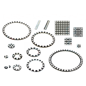 LED RGB WS2812 5050 con Controlador de Color Integrado, Anillo de Luz de Color, Luz Ambiental Cuadrada - Product Image 4