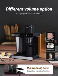 Vente chaude Entièrement Automatique Commercial Espresso Cappuccino <span class=keywords><strong>Machine</strong></span> Tasse <span class=keywords><strong>À</strong></span> Haricots Entreprise Boîtier En Plastique Isolé Moulin <span class=keywords><strong>À</strong></span> <span class=keywords><strong>Café</strong></span> - Product Image 2