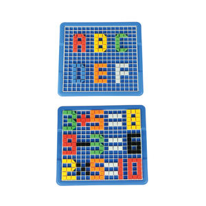 POTENTIEL Vente en gros personnalisé Blocs de puzzle colorés jouet en vinyle personnalisé production montessori - Product Image 3