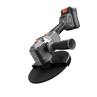 Meuleuse d'angle sans fil 230 mm 40 V à entraînement direct, protection réglable à 360°, professionnelle, sans balais, à rotor externe, ODM OEM