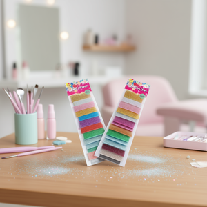 Adesivi per unghie J.s Glitter, autoadesivi, rotondi, non tossici, decorazioni artistiche per nail art, confezione da 12 pezzi - Product Image 2