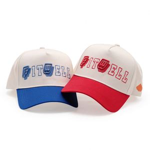 Gorra de Béisbol de Cinco Paneles, Estilo Personalizado con Logotipo Bordado, de Algodón de Dos Tonos - Product Image 1