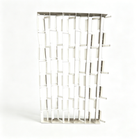 Grille de remplissage en acier inoxydable SS304/SS316L anti-colmatage, grille structurée métallique pour colonnes de distillation à haute teneur en solides