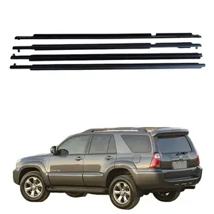 HYA Car Front Rear Door Window Seal Belt Weatherstrip Molding For 4 Runner 2010 2011 2012 2013 2014 2015 2016 2017 2018 2019