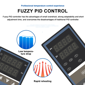 Factory Price PID Intelligent <b>Thermostat</b> REX-C100 REX-C400 REX-C700 REX-C900 Digital Display Temperature <b>Controller</b> - Product Image 4