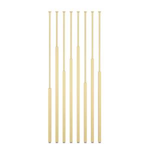 Tabiques ensamblados <span class=keywords><strong>de</strong></span> tiras <span class=keywords><strong>de</strong></span> acero inoxidable adecuados para oficinas, salas <span class=keywords><strong>de</strong></span> estar y comedores, con colores personalizables. - Product Image 1