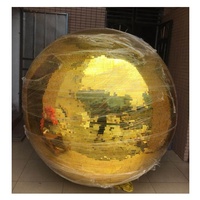 100 120 150 180cm nouvel an noël grandes tailles boule miroir scène boule miroir pour scène fête Festival célébration fait sur commande