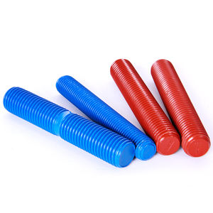 Китай, застежка <span class=keywords><strong>ASTM</strong></span>, M6-M100 настраиваемый 5/16, легированная сталь с полной резьбой, болты-шпильки B7 L7 с гайками, болт с покрытием из ПТФЭ - Product Image 1