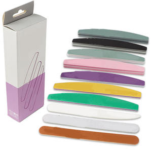 Juego de Herramientas Profesionales para Uñas de Diez Piezas al por Mayor, con Limas de Pulido Resistentes a la Abrasión de EVA, Reutilizables y Portátiles - Product Image 6