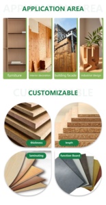 Thiết Kế Hiện Đại Thân Thiện Với Môi 6Mm <span class=keywords><strong>MDF</strong></span> Fibreboard (L)2440Mm (W)1220Mm Lớp Đầu Tiên Cho Văn Phòng Nhà Hội Thảo Sử Dụng - Product Image 3