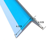 Bande de protection d'angle moderne en PVC auto-adhésive de haute qualité, longueur personnalisable, anti-collision, pour coins droits, usage hospitalier