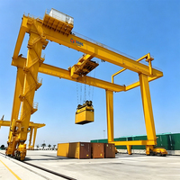 Grue portique à pneus pour conteneurs de 65 tonnes pour entrepôt intermodal