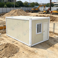FLKT Maison Conteneur Pliante Type Z Prête à l'Expédition, Étanche et Résistante au Vent, Mini-Maison Modulaire, Vente en Gros Usine