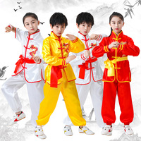 Vêtements d'entraînement pour les arts martiaux mixtes des enfants, shorts de performance et de compétition Danse du Dragon et du Lion
