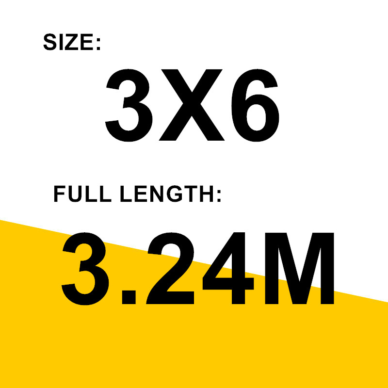 3x6  3.2m Aluminum Extension Ladder