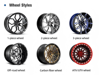 Jante en alliage forgé monobloc ZO Offroad 19/20/21/22 pouces 5x112 noire usinée pour voitures (rééquipement/amélioration)