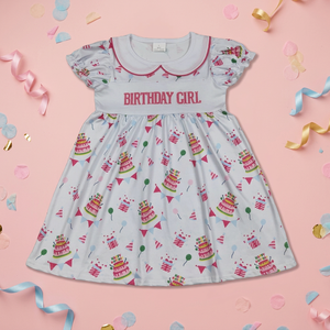 Vestido de Verano para Niña, Diseño Floral, Casual, Sin Mangas, Línea A, Largo hasta el Tobillo, con Volantes, de Algodón, RTS ODM - Product Image 3