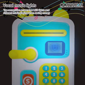 चेहरे की पहचान इलेक्ट्रॉनिक पिग्गी बैंक एटम पासवर्ड मनी बॉक्स - Product Image 5