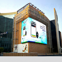 Camion Vidéo Hd Module Panneau P10 P3 P4 Roues Échantillon Panneau Mobile Publicité Extérieure Écran Led Smd