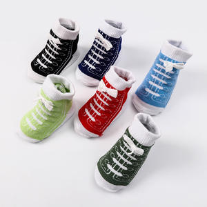 Nuovo cotone simpatico cartone animato animale personalizzato organico <span class=keywords><strong>a</strong></span> <span class=keywords><strong>maglia</strong></span> scarpe calzino per <span class=keywords><strong>neonato</strong></span> - Product Image 3