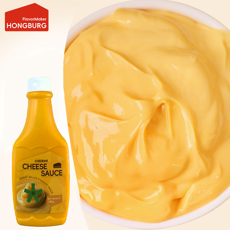 Hot Selling 340g Cheddar Cheese Sauce